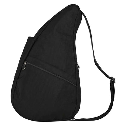 Textured Nylon Backpack - Black