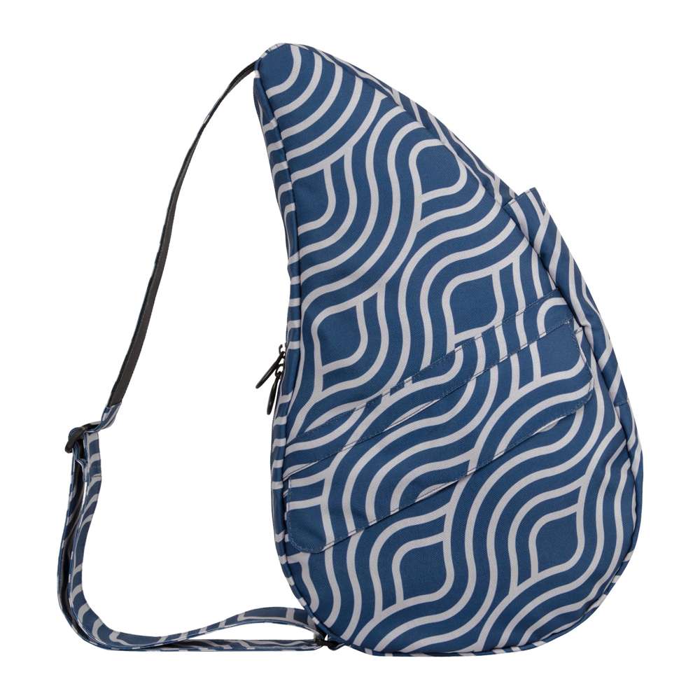 Reversible Print Backpack Medium - Blue Wave