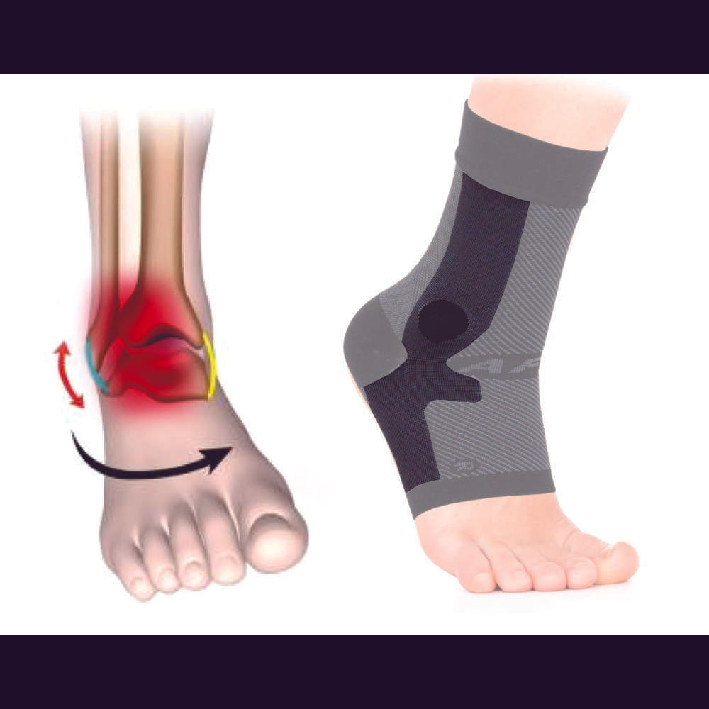 Ankle Bracing System Left (AF7) - Black
