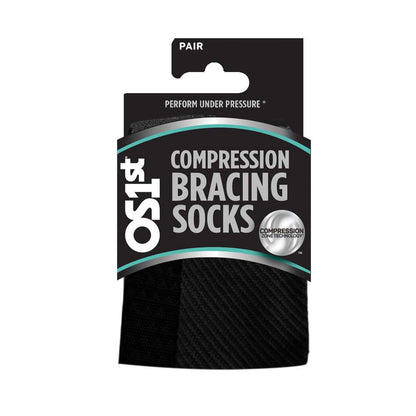 Compression Bracing Socks (FS4+) - Black