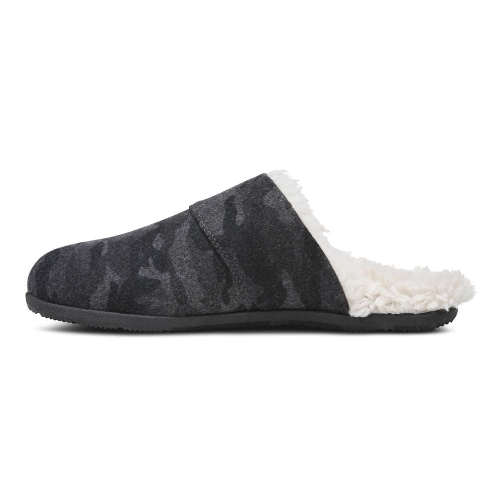 Alfons Mule Slipper - Dark Shadow