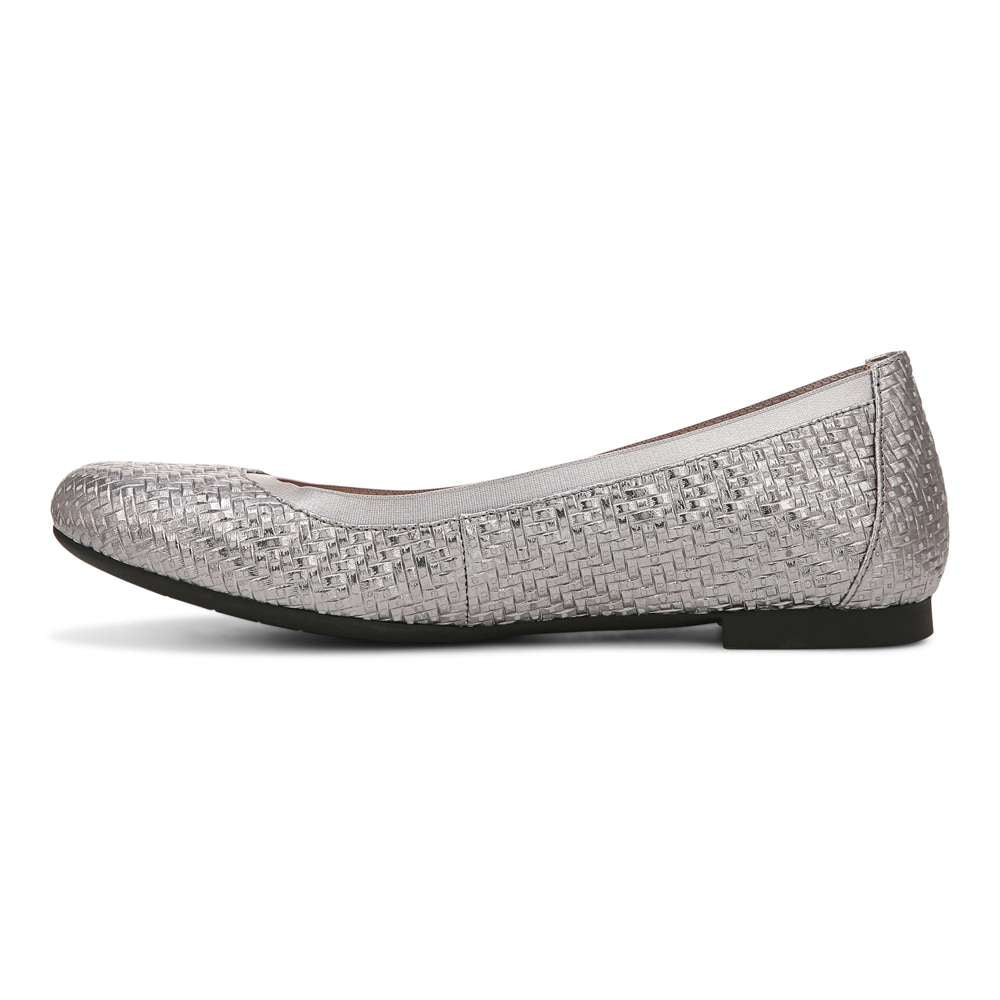 Anita Ballet Flat - Silver