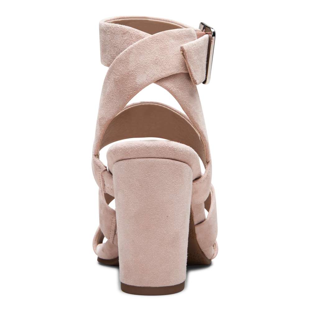 Blaire Heeled Sandal - Rose