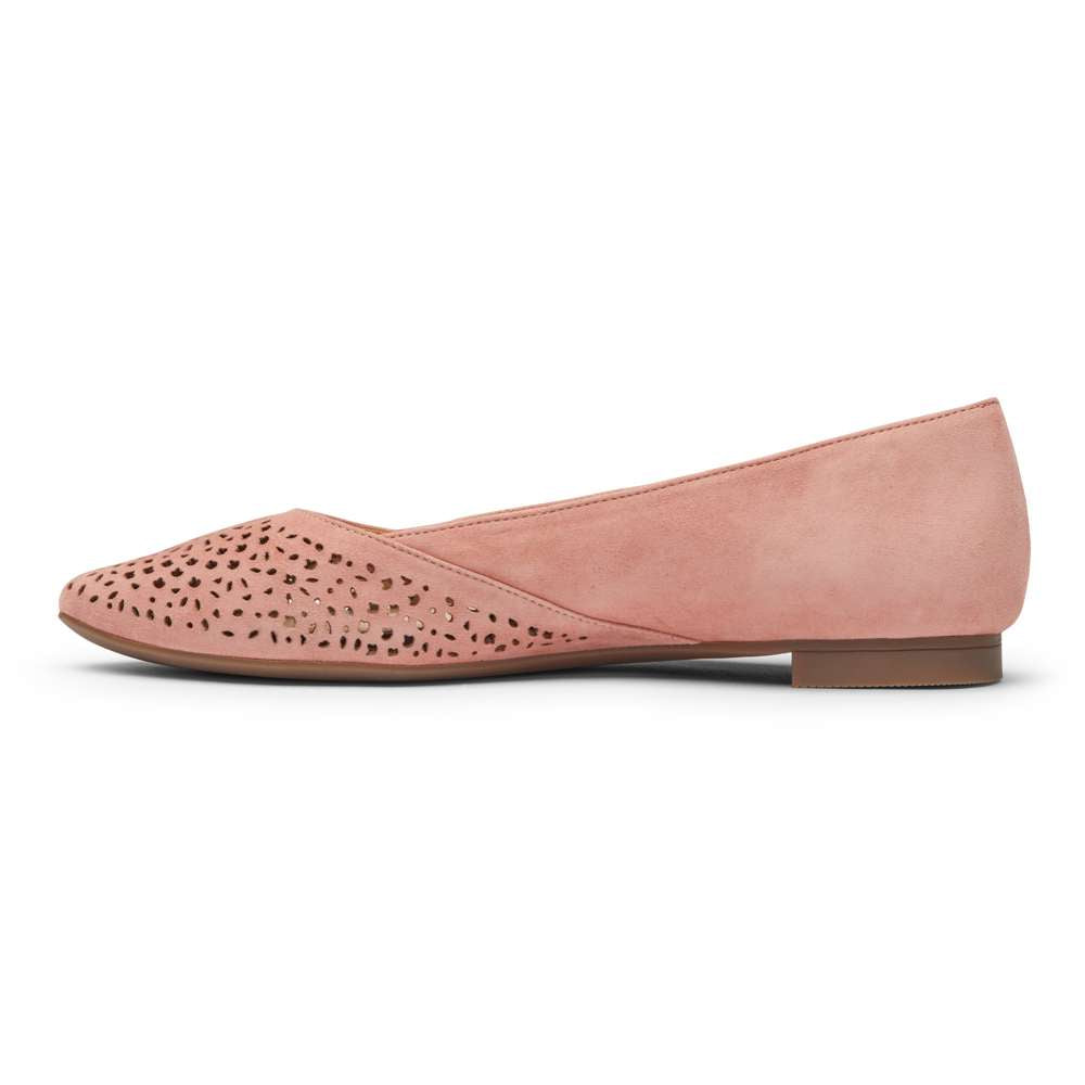 Carmela Flat - Dusty Pink