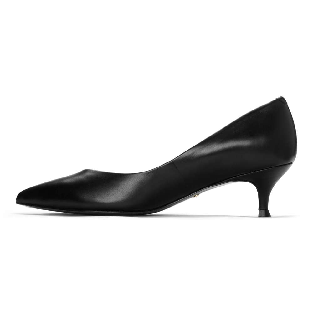 Josie Kitten Heel - Black