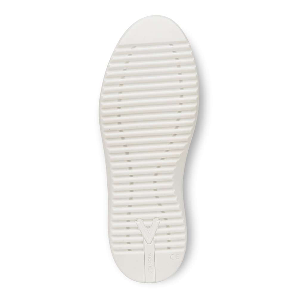 Kearny Platform Slip-On Sneaker - White Leather