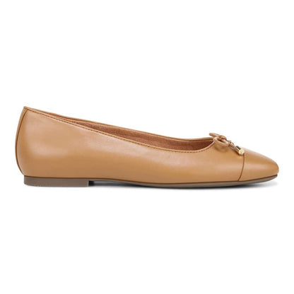 Klara Flat - Camel Leather