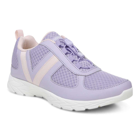 Maren Elastic Lace Sneaker - Lilac