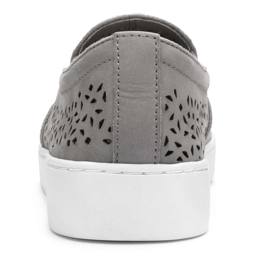 Midi Perf Slip-On Sneaker - Grey