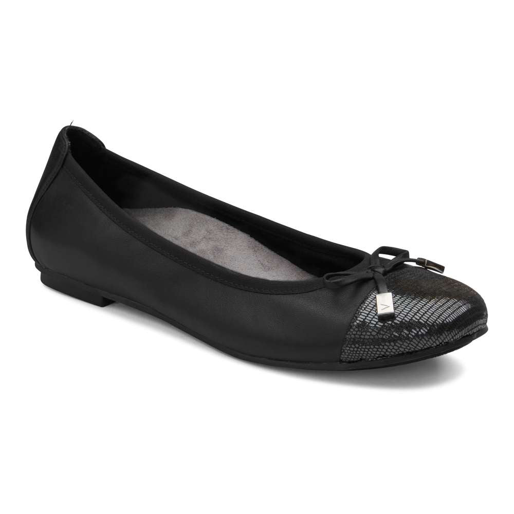 Minna Ballet Flat Classic - Black