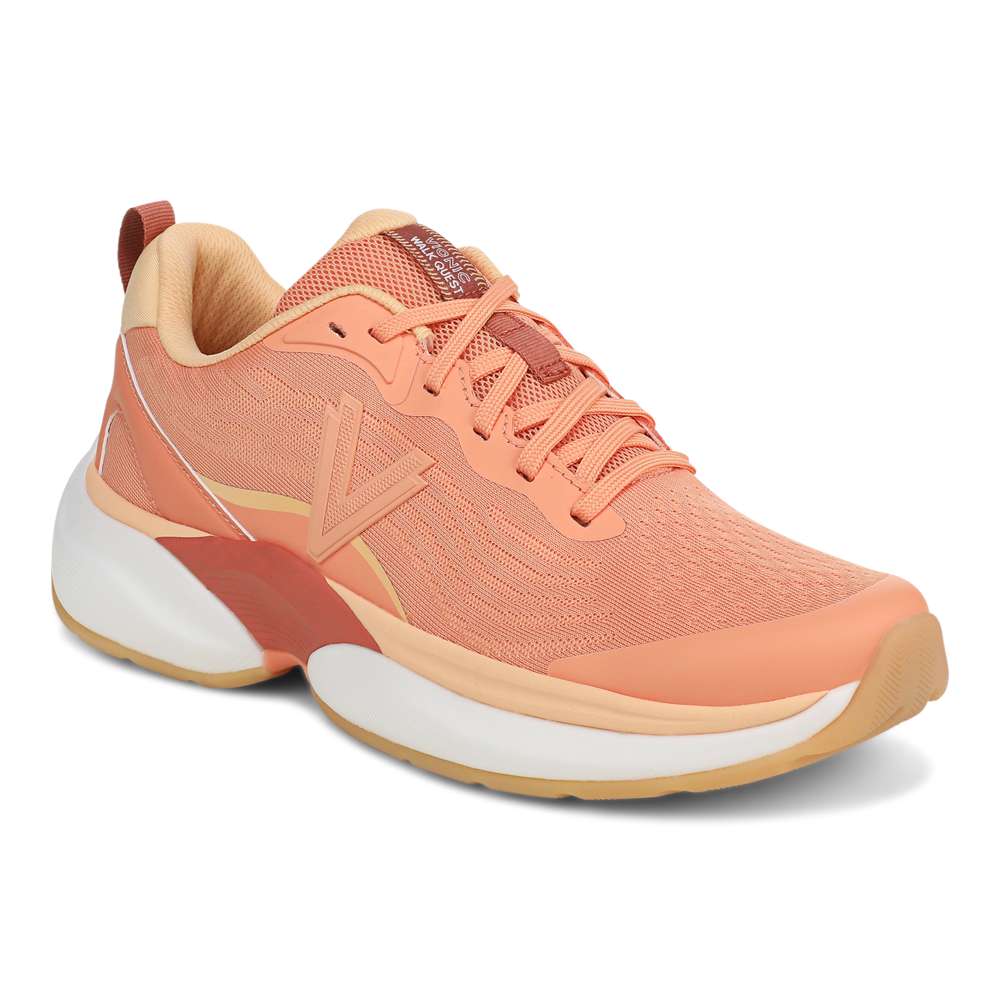 Walk Quest Active Sneaker - Shell Coral