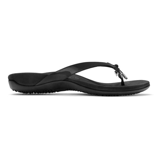 Bella Toe Post Sandal - Black