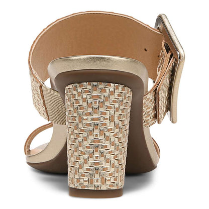 Brookell Heeled Sandal - Gold