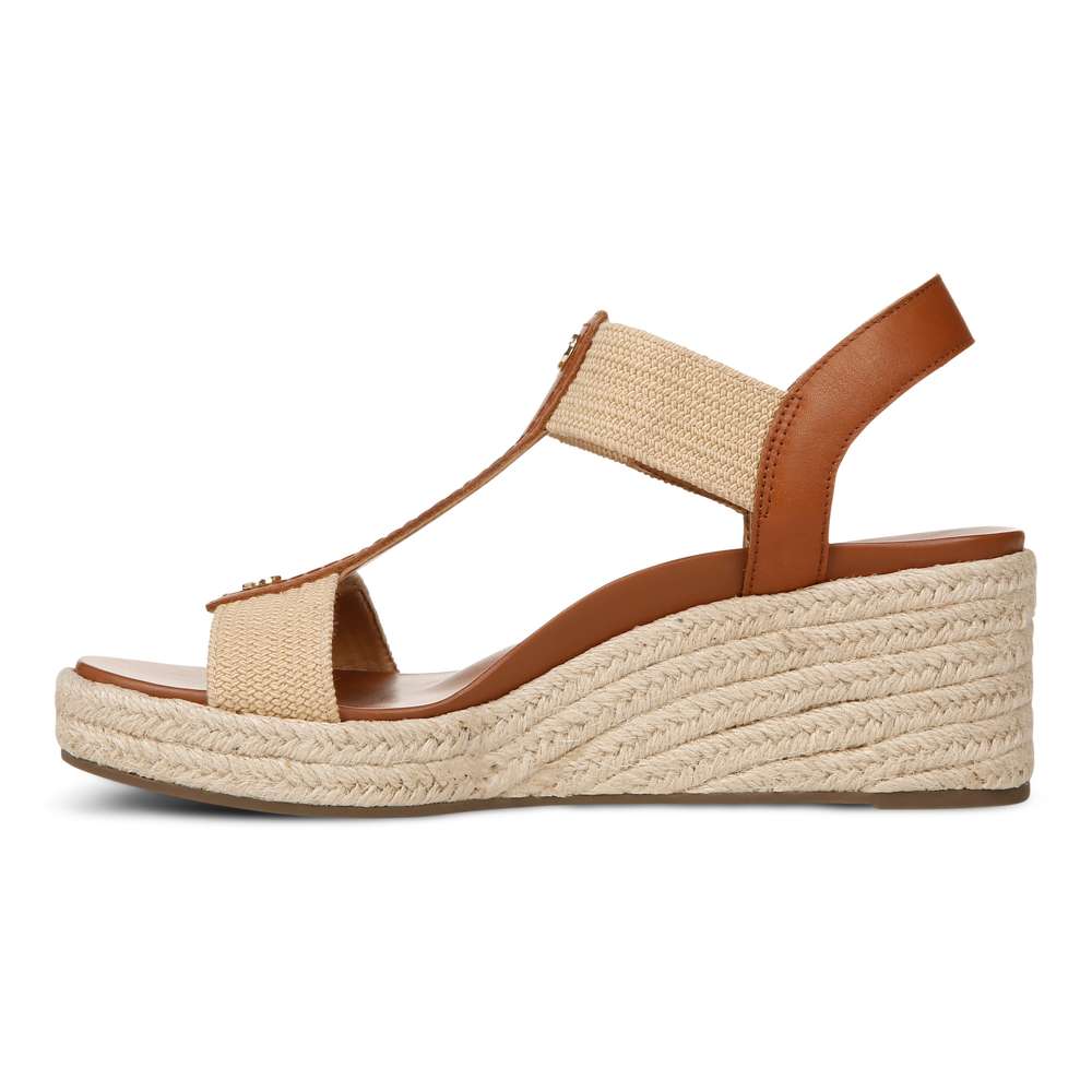 Calera Wedge - Camel Leather