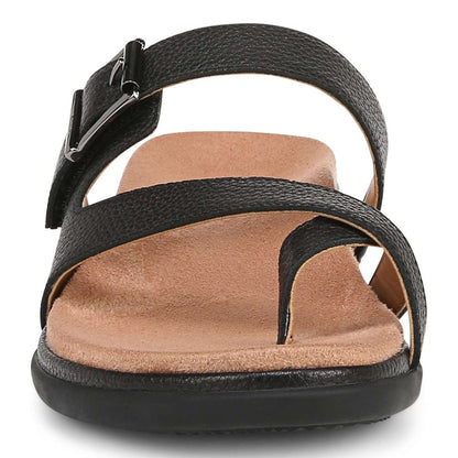 Carmela Slide Sandal - Black