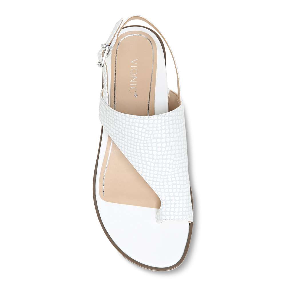 Ella Sandal - White