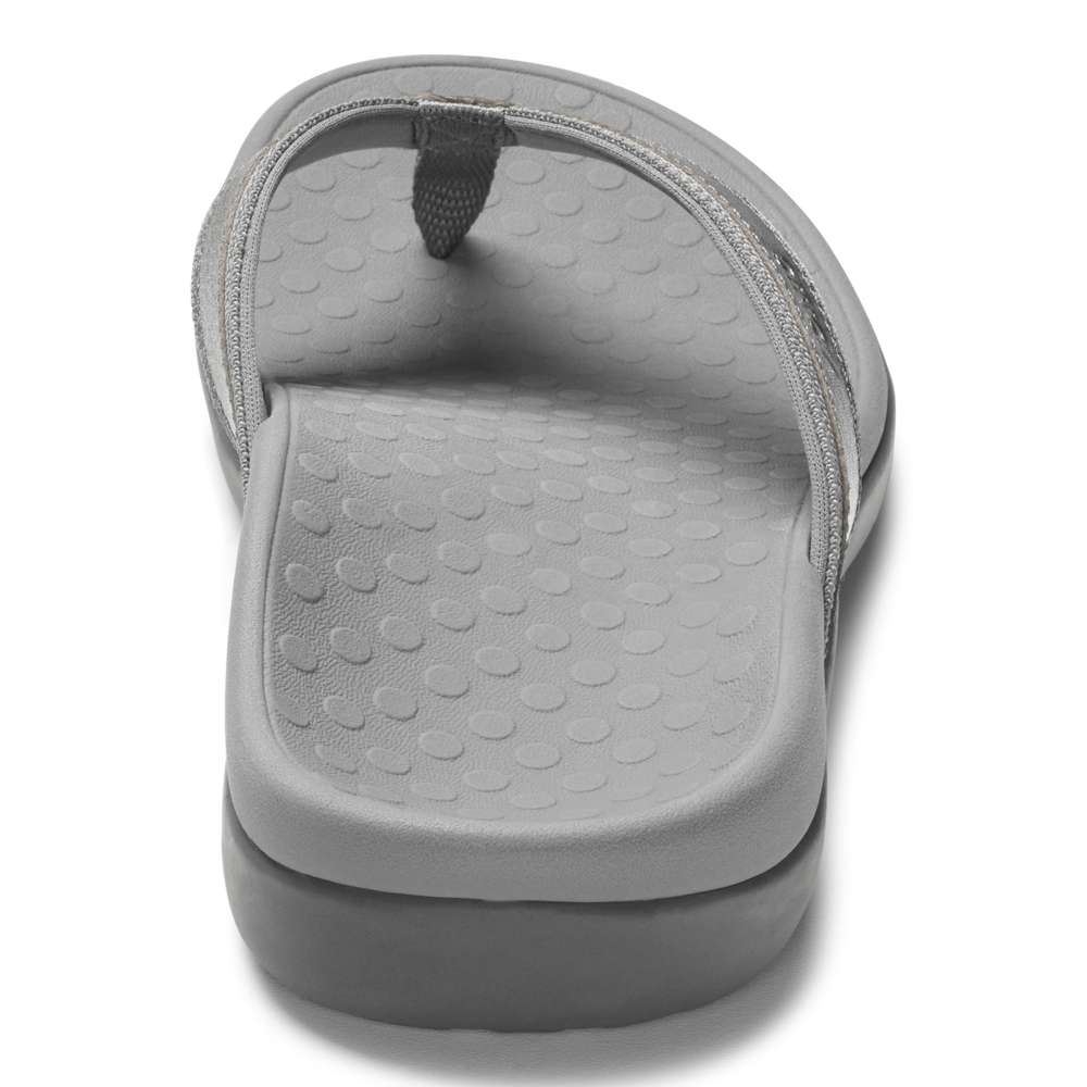 Islander Toe Post Sandal - Pewter