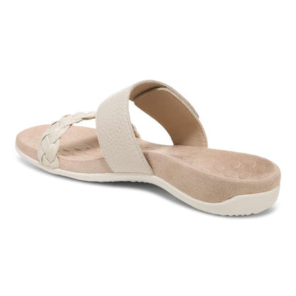 Jeanne Slide Sandal - Cream