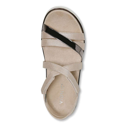 Kellyn Flatform Sandal - Moonlight Linen