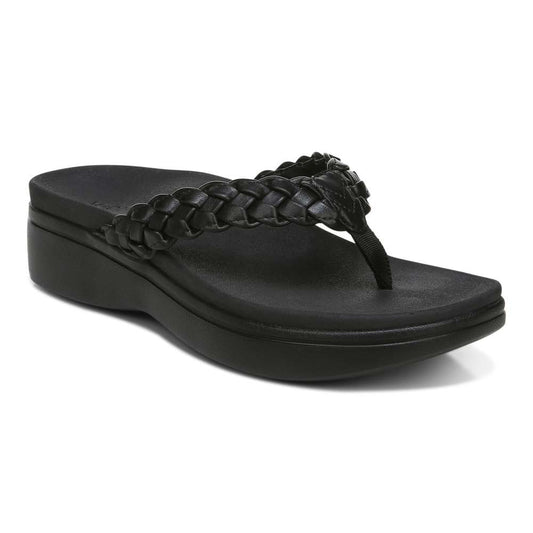 Kenji Platform Sandal - Black