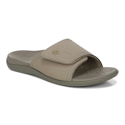 Kiwi Slide Sandal - Camel Khaki
