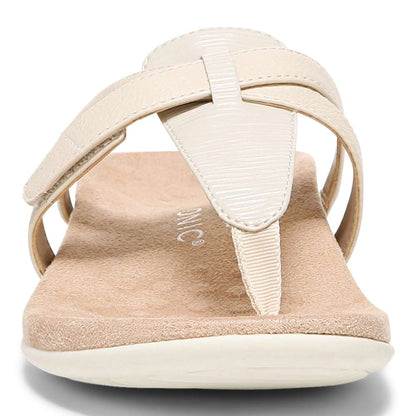Karley Toe Post Sandal - Cream
