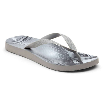 Beach Manly Toe Post Sandal - Palm Sunset Grey