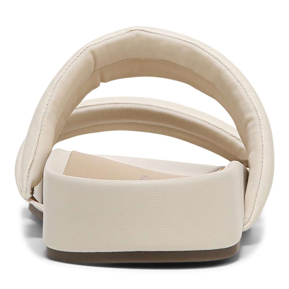 Mayla Slide Sandal - Cream