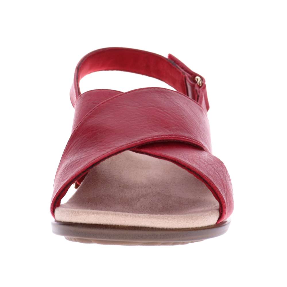 McKenna Wedge Sandal - Red