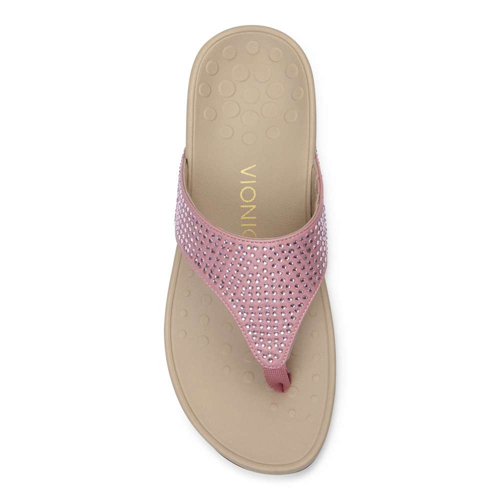 Naples Platform Sandal - Blush