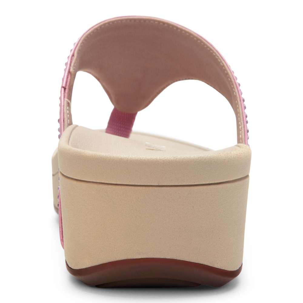 Naples Platform Sandal - Blush