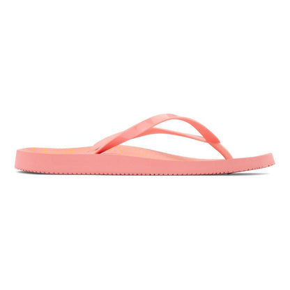 Noosa Print Toe Post Sandal - Wave Pink