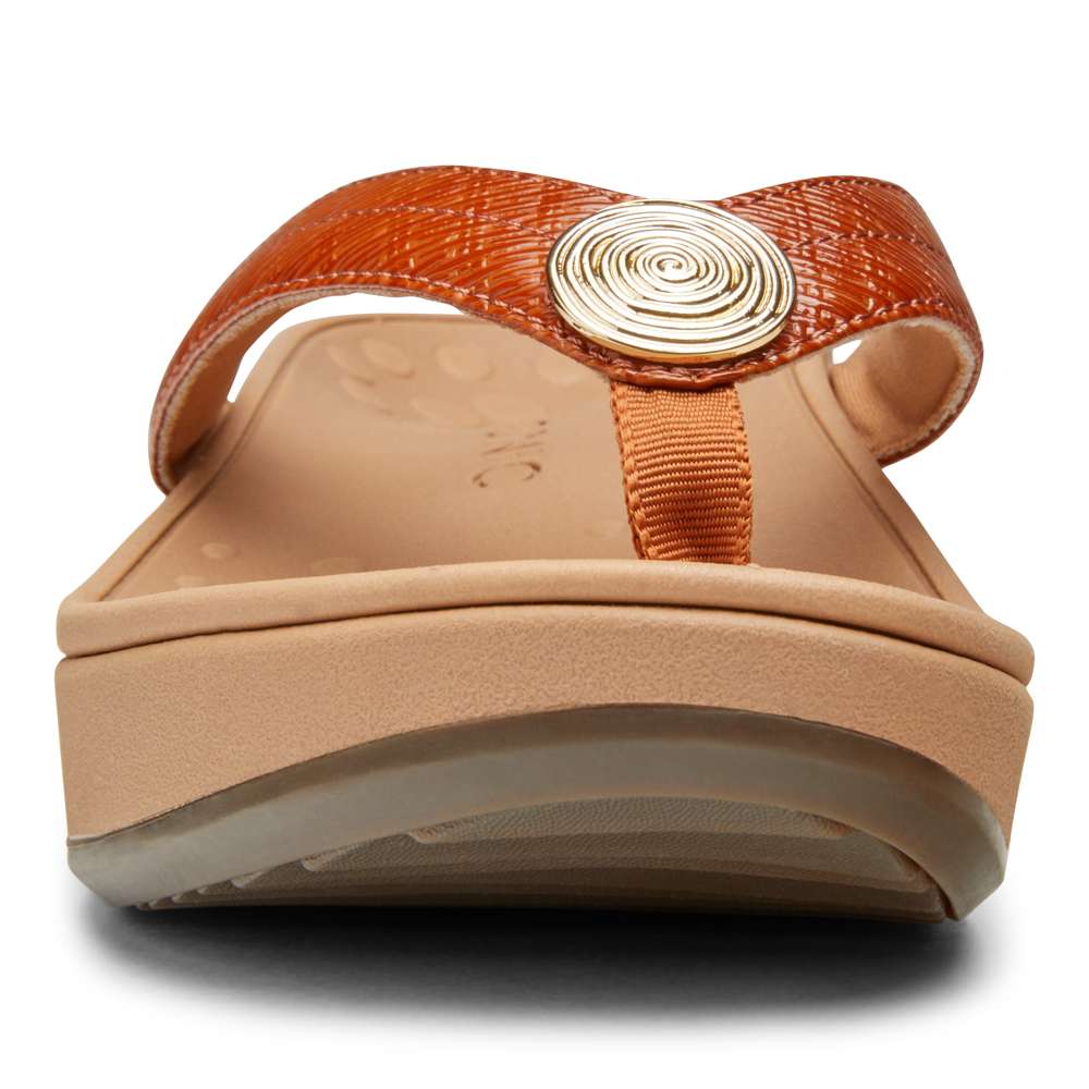 Pilar Platform Sandal - Brown