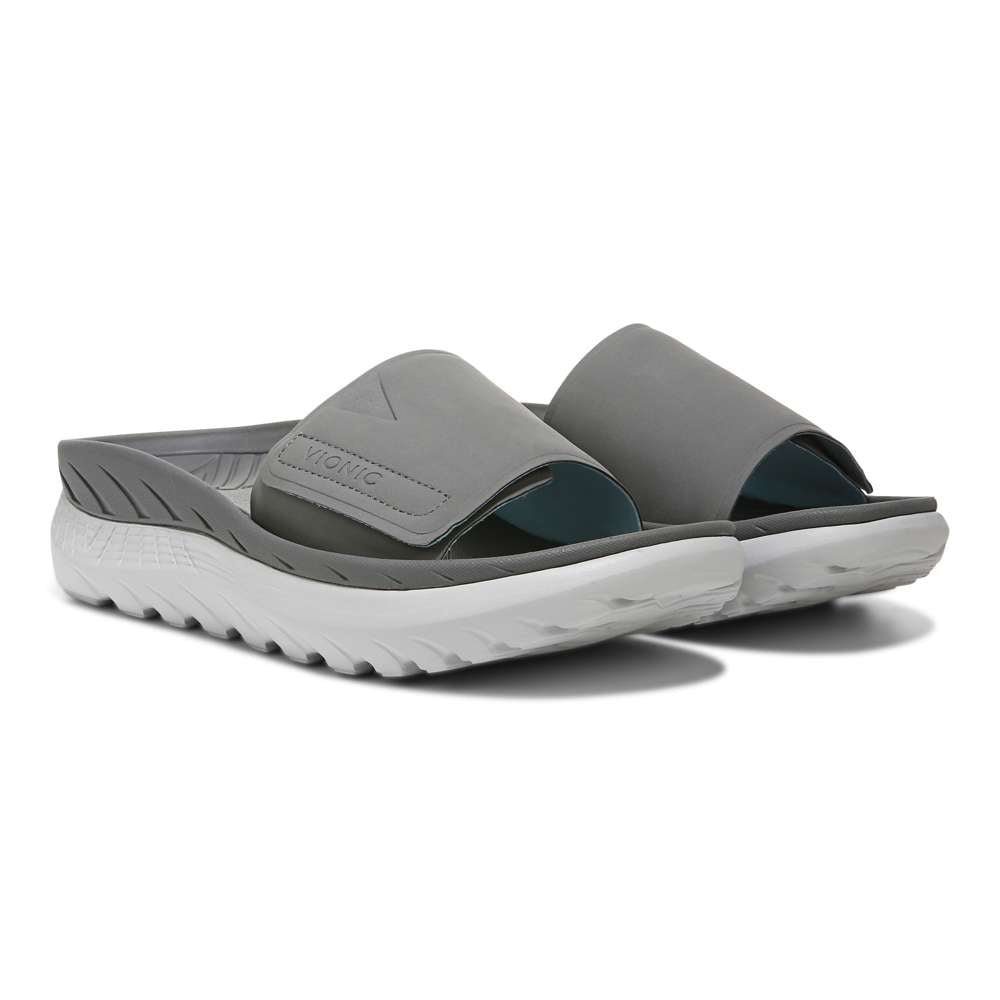 Rejuvenate Recovery Sandal - Charcoal/Vapor
