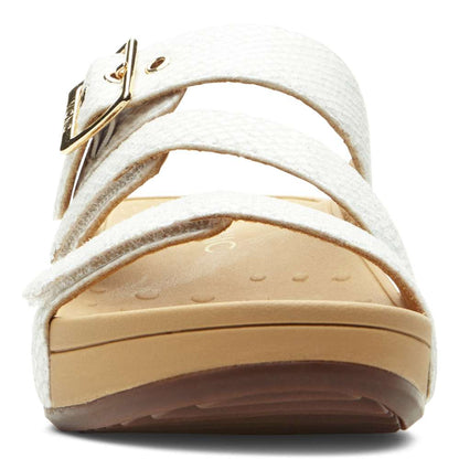 Rio Platform Sandal - White Snake