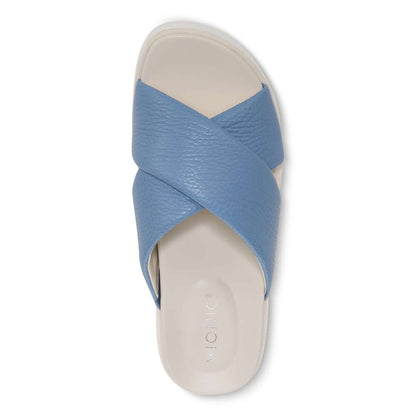 Vesta Flatform Lug Sandal - Blue Shadow