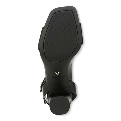 Zinfandel Block Heel Sandal - Black