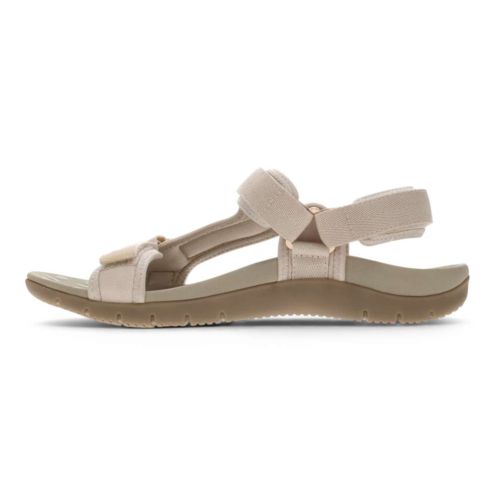 Discovery Back Strap Sandal - Beige