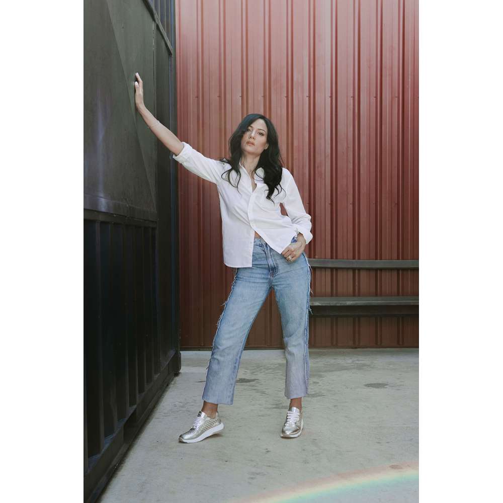 Los Angeles Casual Sneaker - Gold Multi